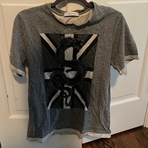 Balmain T-Shirt with Dragon graphic design